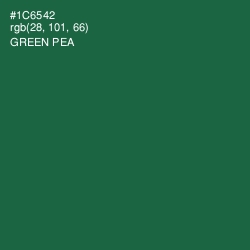 #1C6542 - Green Pea Color Image