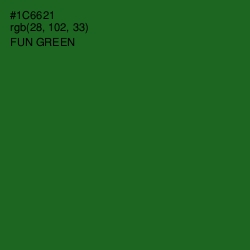 #1C6621 - Fun Green Color Image