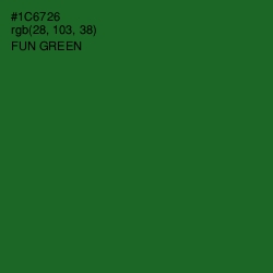 #1C6726 - Fun Green Color Image