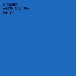 #1C69BD - Denim Color Image