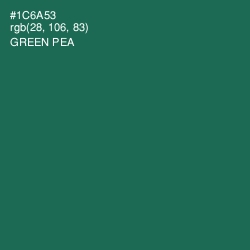 #1C6A53 - Green Pea Color Image