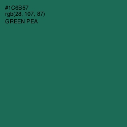 #1C6B57 - Green Pea Color Image