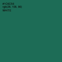#1C6C56 - Green Pea Color Image