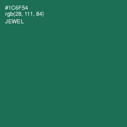 #1C6F54 - Jewel Color Image