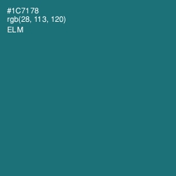 #1C7178 - Elm Color Image