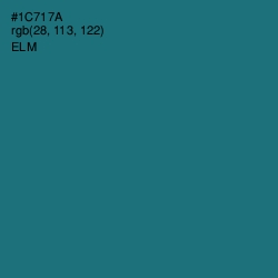 #1C717A - Elm Color Image