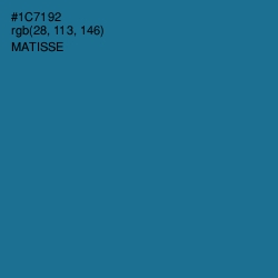 #1C7192 - Matisse Color Image