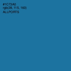 #1C73A0 - Allports Color Image