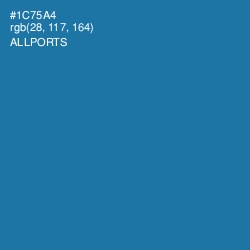 #1C75A4 - Allports Color Image