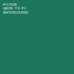 #1C765B - Watercourse Color Image