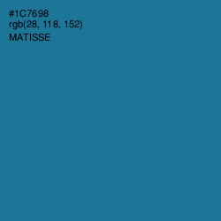 #1C7698 - Matisse Color Image