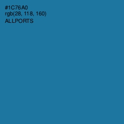 #1C76A0 - Allports Color Image