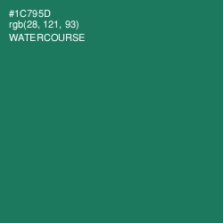 #1C795D - Watercourse Color Image