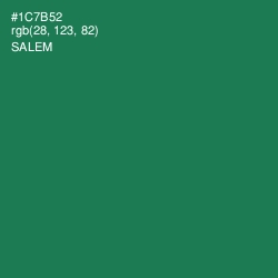 #1C7B52 - Salem Color Image