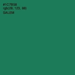 #1C7B58 - Salem Color Image