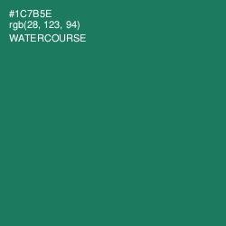 #1C7B5E - Watercourse Color Image