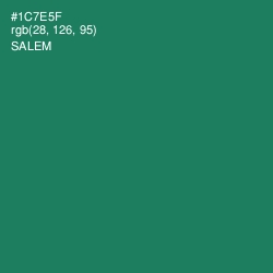 #1C7E5F - Salem Color Image