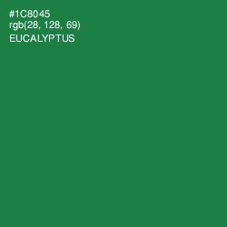 #1C8045 - Eucalyptus Color Image