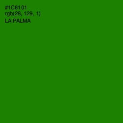 #1C8101 - La Palma Color Image