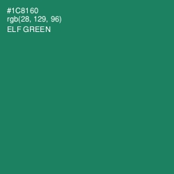 #1C8160 - Elf Green Color Image
