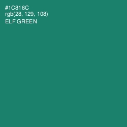#1C816C - Elf Green Color Image