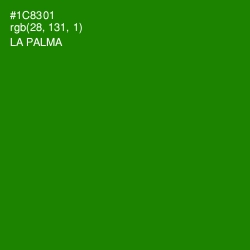 #1C8301 - La Palma Color Image