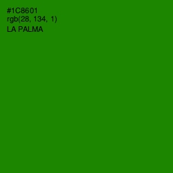 #1C8601 - La Palma Color Image