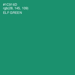 #1C916D - Elf Green Color Image
