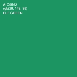 #1C9562 - Elf Green Color Image
