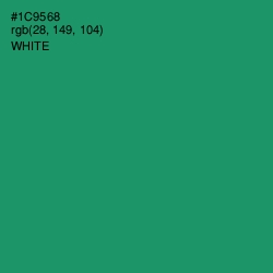 #1C9568 - Elf Green Color Image