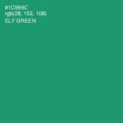 #1C996C - Elf Green Color Image