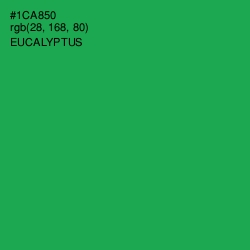 #1CA850 - Eucalyptus Color Image