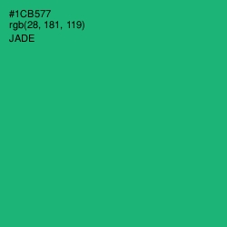 #1CB577 - Jade Color Image