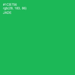 #1CB756 - Jade Color Image