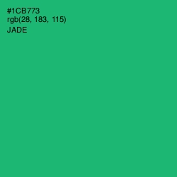 #1CB773 - Jade Color Image