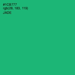 #1CB777 - Jade Color Image