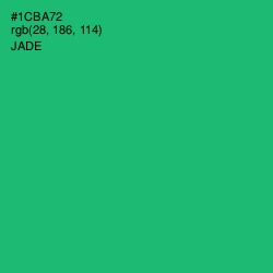 #1CBA72 - Jade Color Image