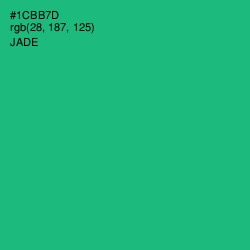 #1CBB7D - Jade Color Image