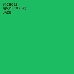 #1CBC62 - Jade Color Image