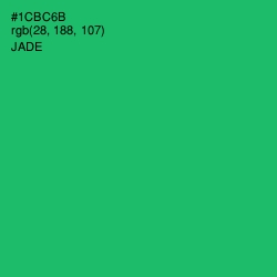 #1CBC6B - Jade Color Image