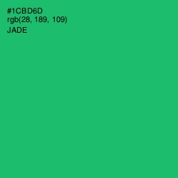 #1CBD6D - Jade Color Image