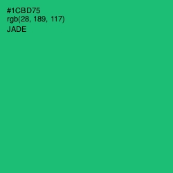 #1CBD75 - Jade Color Image