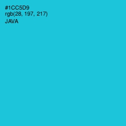 #1CC5D9 - Java Color Image