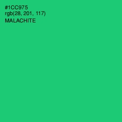 #1CC975 - Malachite Color Image