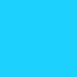 #1CD1FE - Bright Turquoise Color Image