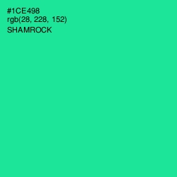 #1CE498 - Shamrock Color Image