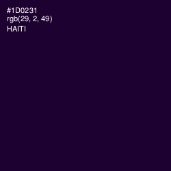 #1D0231 - Haiti Color Image
