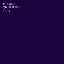 #1D033D - Haiti Color Image