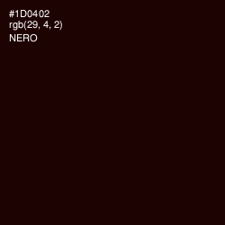 #1D0402 - Nero Color Image