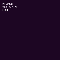 #1D0524 - Haiti Color Image